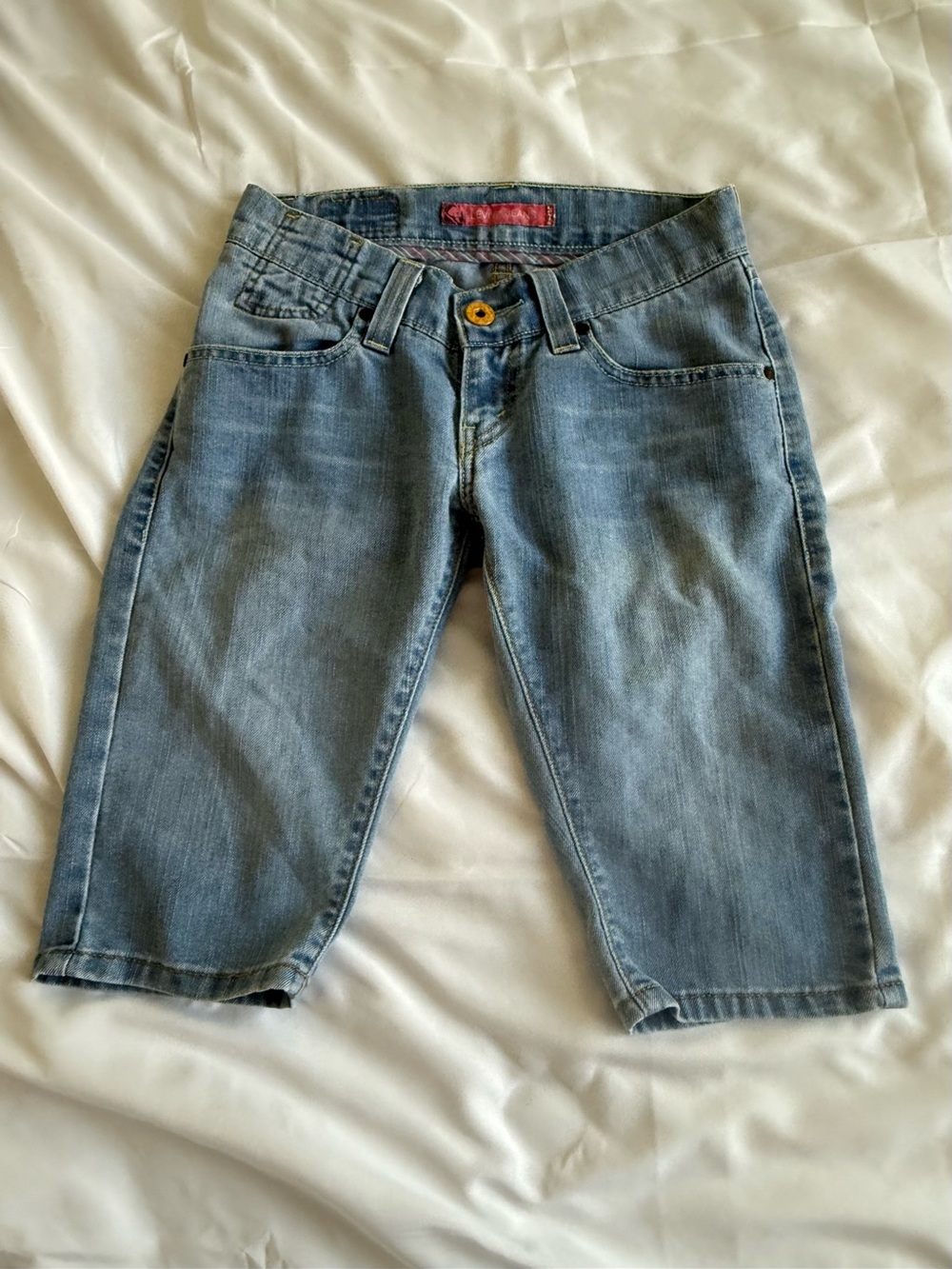 Levi's Light Blue Denim Bermuda Shorts